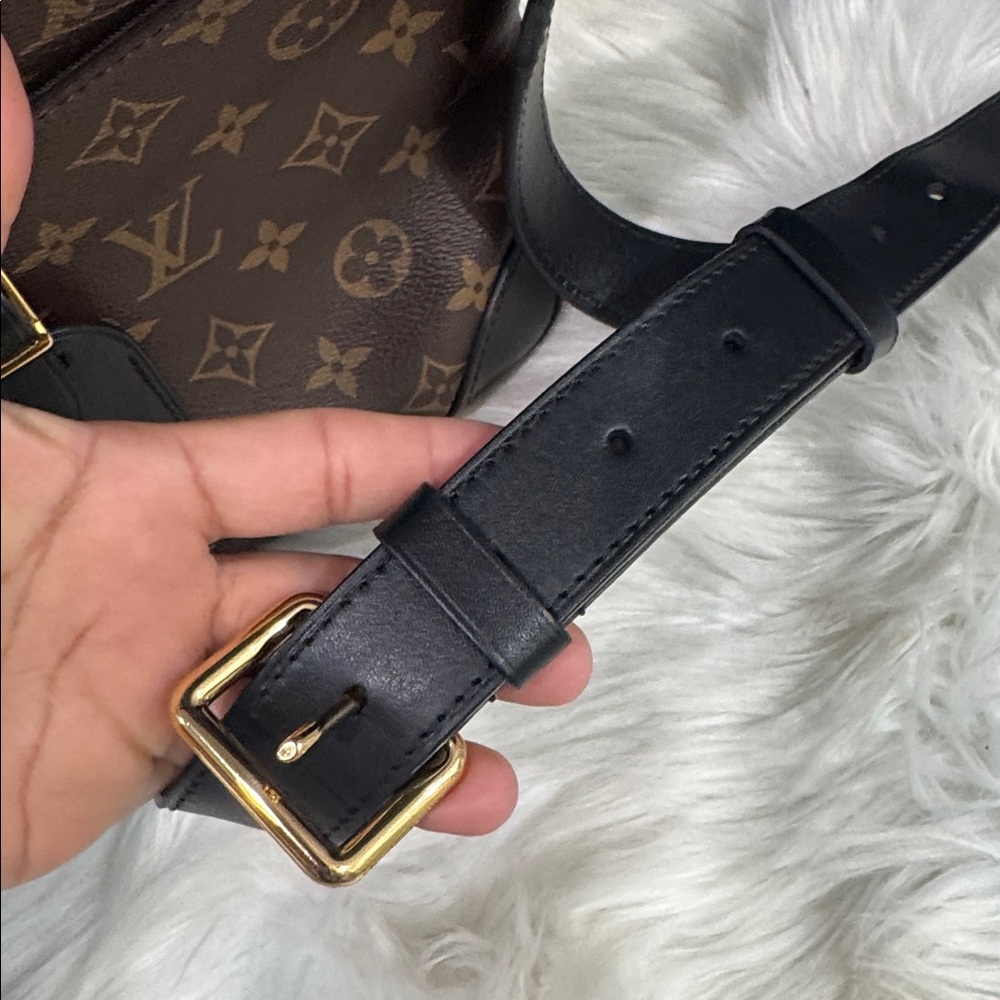 🤎LOUIS VUITTON Monogram Odeon PM Black - Picture 8 of 16